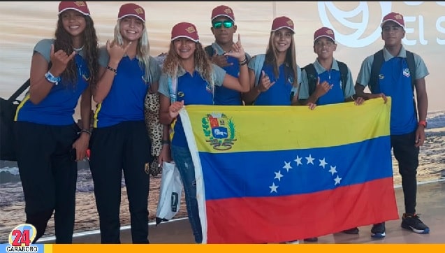 Venezuela puntea en el Mundial Junior de Surf de El Salvador