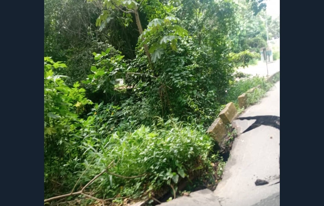 Naguanagua: puente se cayó en la entrada de Carialinda