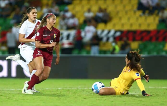 Venezuela derrotó a Perú en la Copa América Femenina 2022