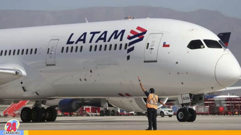 Aerolínea Latam recibió un permiso para operar la ruta Bogotá-Caracas