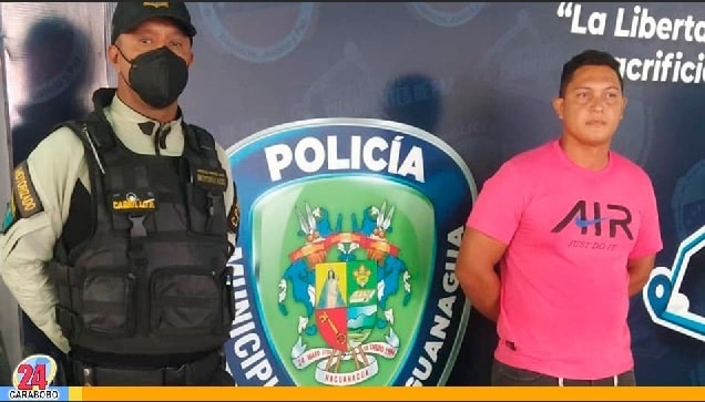 Sujeto solicitado por hurto capturado en Naguanagua