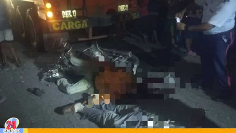 ¡Terrible! Choque en la carretera Falcón- Zulia dejó dos muertos