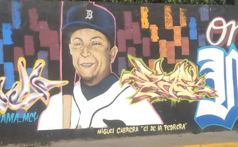 Mural de Miguel Cabrera - Mural de Miguel Cabrera