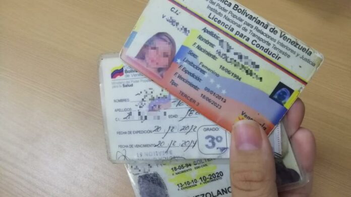 documentos conducir venezuela