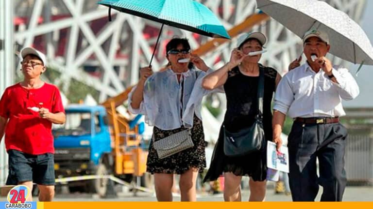 Ola de calor en China bate récord de temperaturas