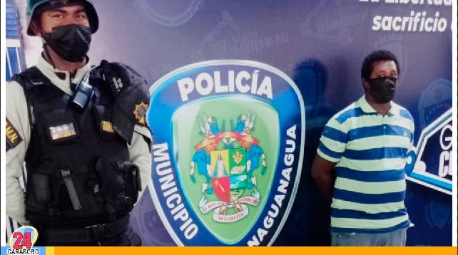 Detenido en Naguanagua al estar solicitado por las autoridades