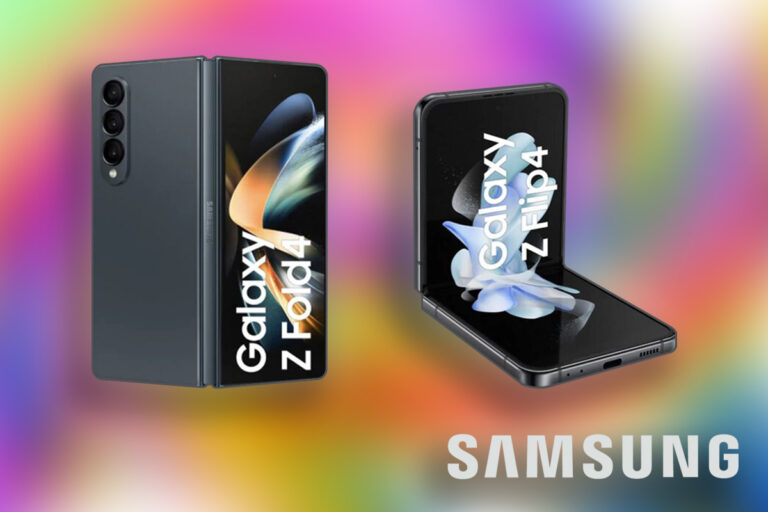 Las nuevas joyas plegables de Samsung, el Galaxy Z Fold 4 y el Galaxy Z Flip 4