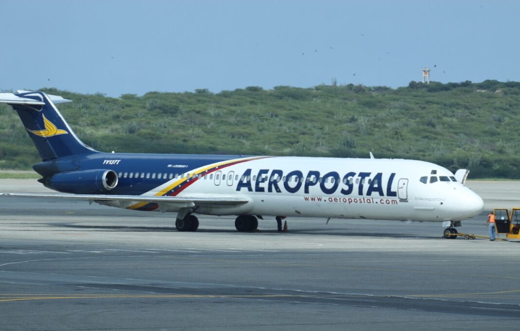 Aeropostal reactivó los vuelos de la ruta Valencia-Porlamar