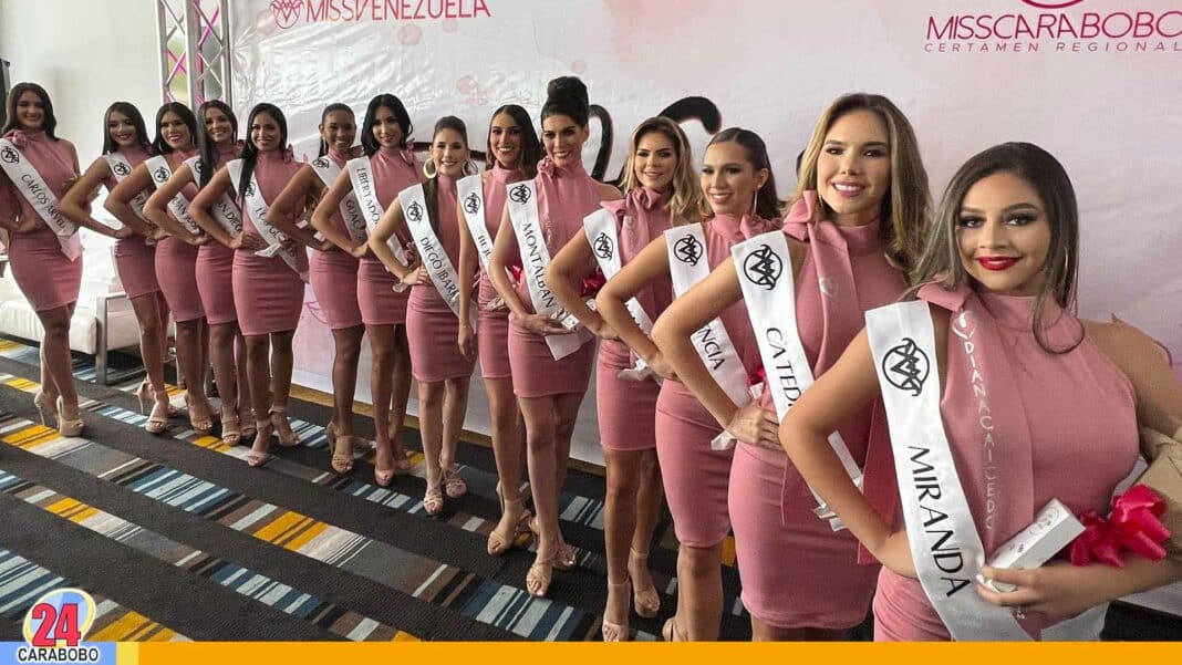 coronar a la Miss Carabobo 2022