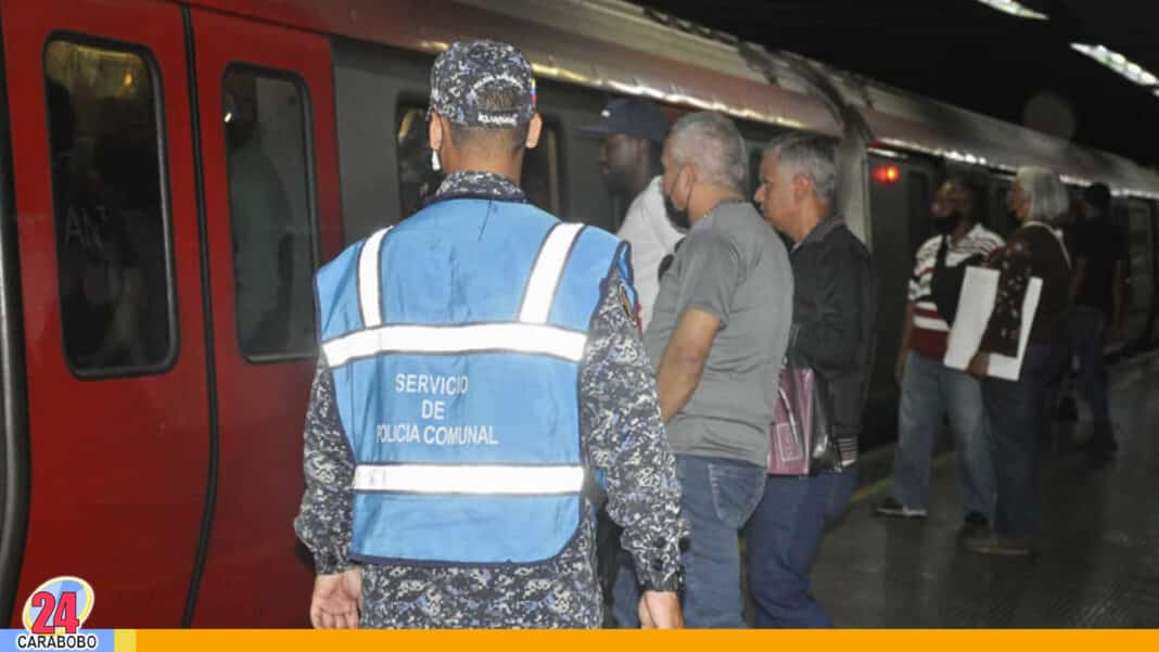 operativo de Seguridad Metro de Caracas