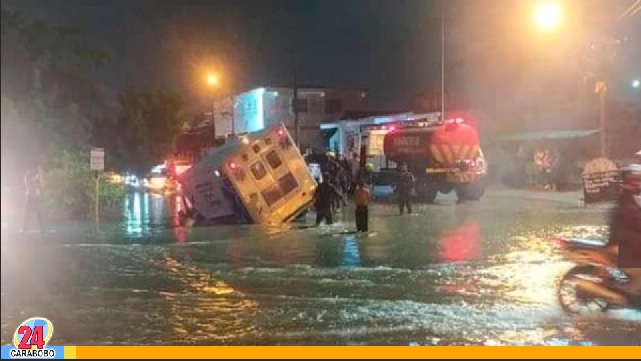 Fuertes lluvias afectaron varios municipios de Carabobo