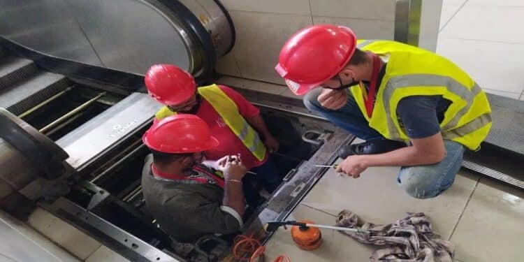 Recuperan sistema de elevación y seguridad en Metro de Valencia