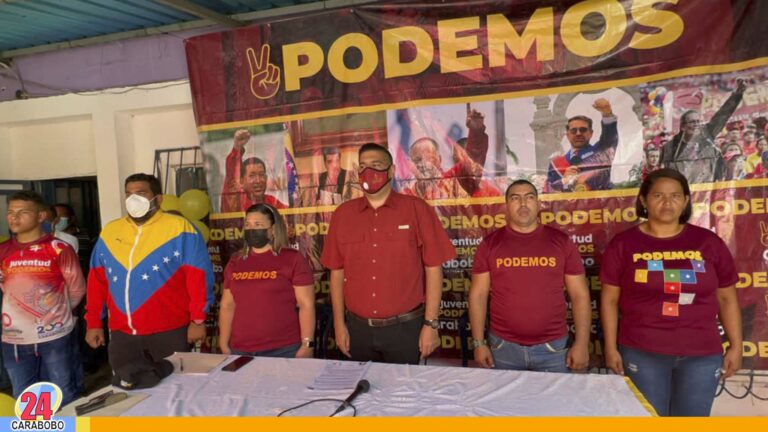 Congreso de Podemos juramentó equipos municipales en Diego Ibarra, Guacara y San Joaquín