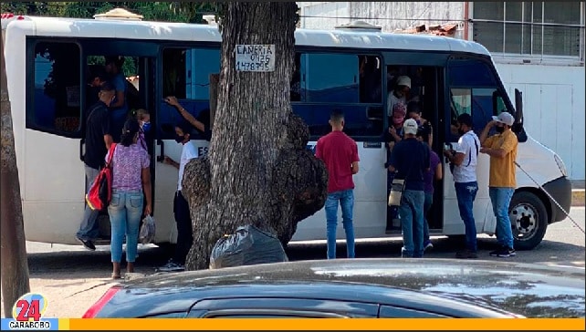 Transportistas de Valencia mantienen el pasaje en dos bolívares