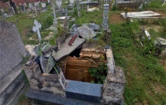 Denuncian desvalijamiento del Cementerio Municipal de Valencia