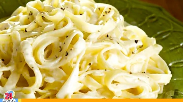 Pasta con queso crema - Pasta con queso crema