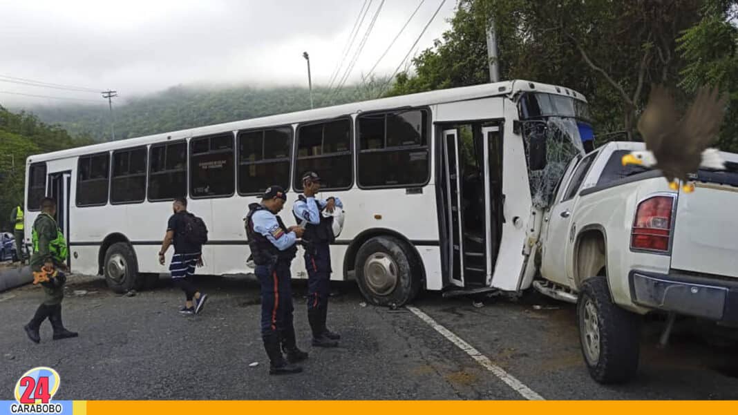 Accidente en la Caracas La Guaira hoy
