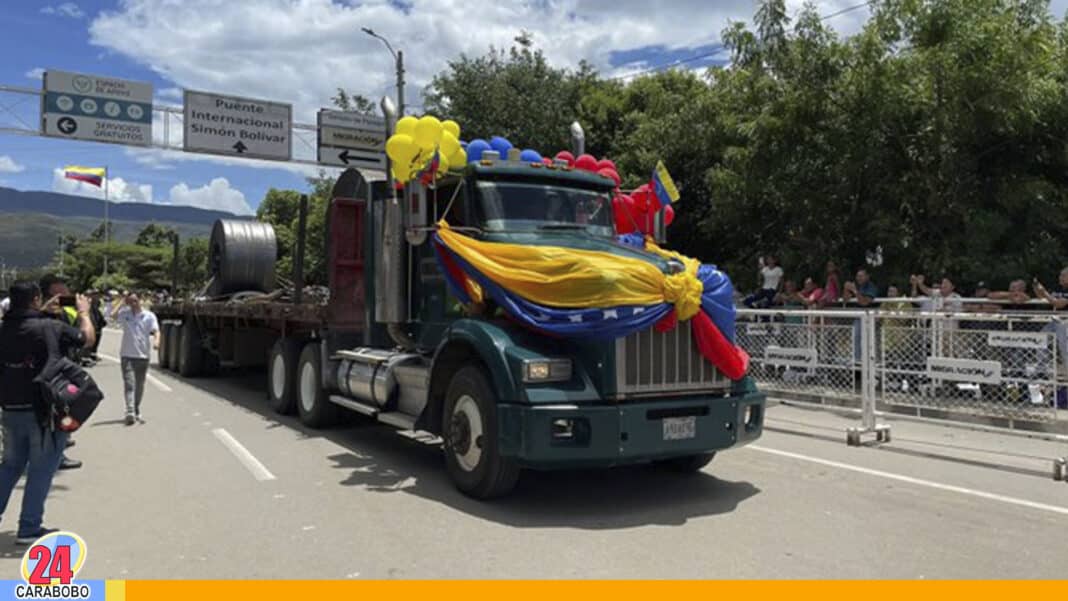 paso de carga por la frontera colombo-venezolana hoy