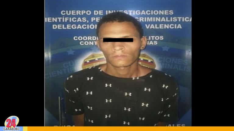 Cicpc esclareció el homicidio de un hombre en Valencia