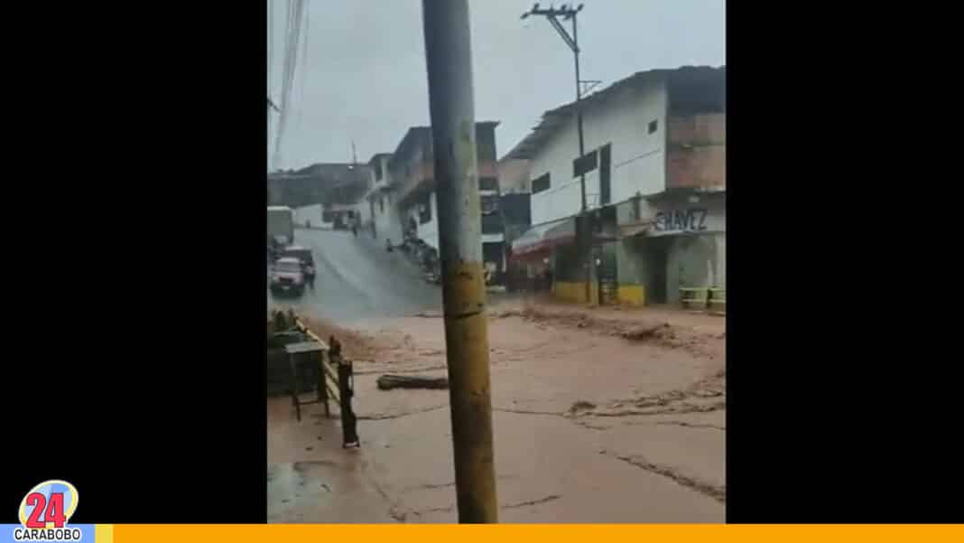 Se desbordaron varias quebradas Táchira