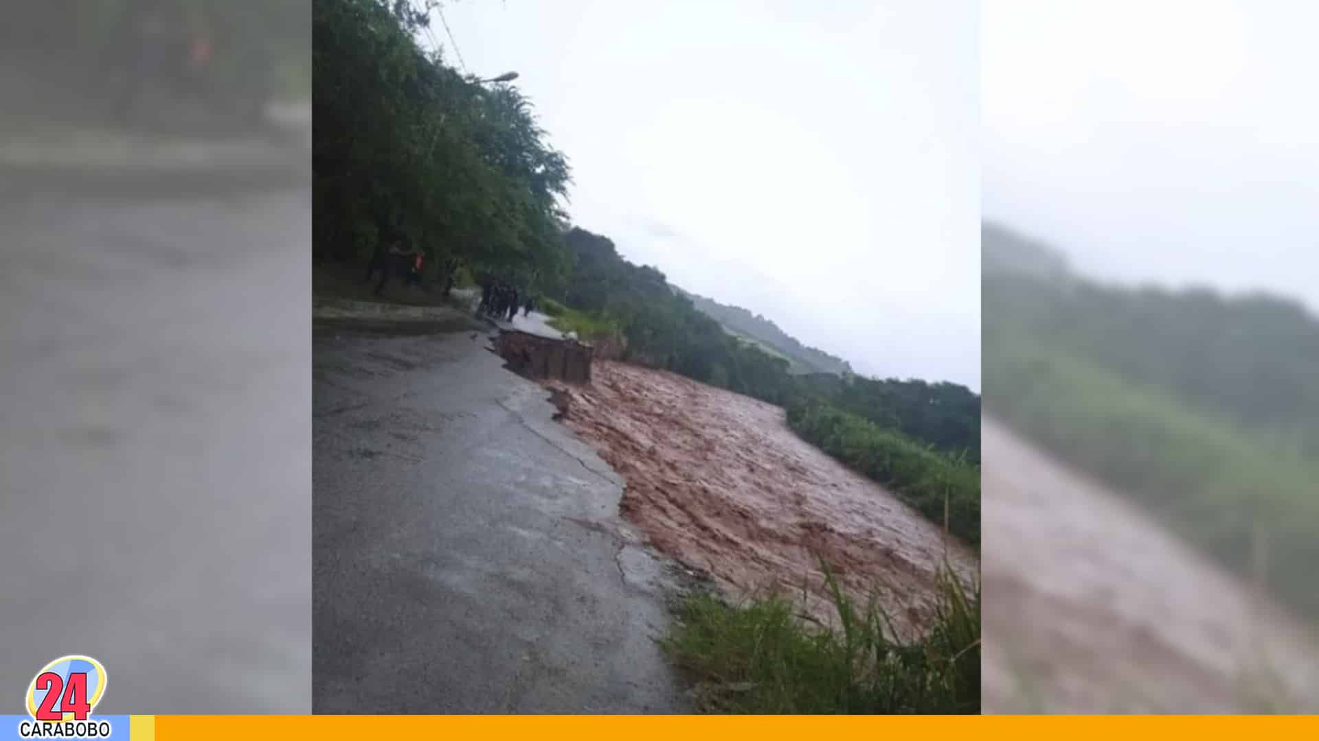 Se desbordaron varias quebradas Táchira