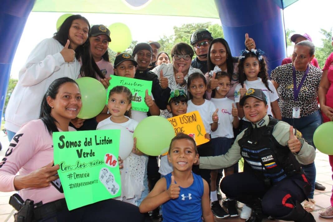 Campaña contra el abuso infantil en Naguanagua 