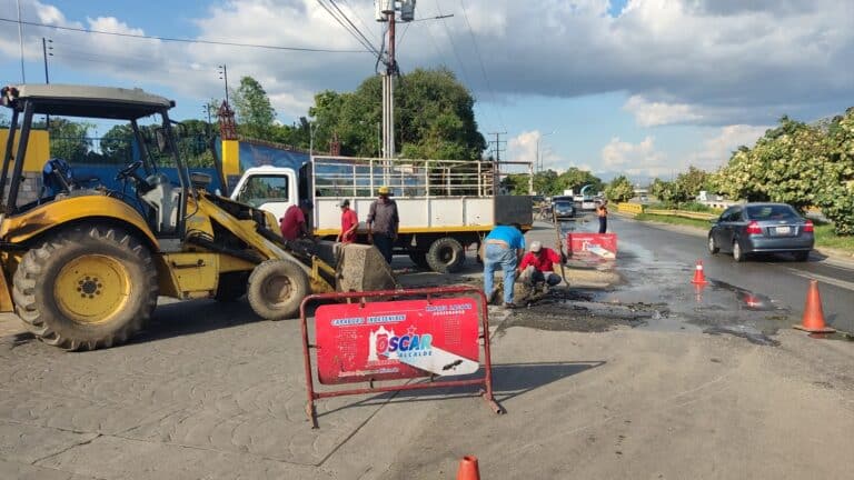 labores de limpieza en caños