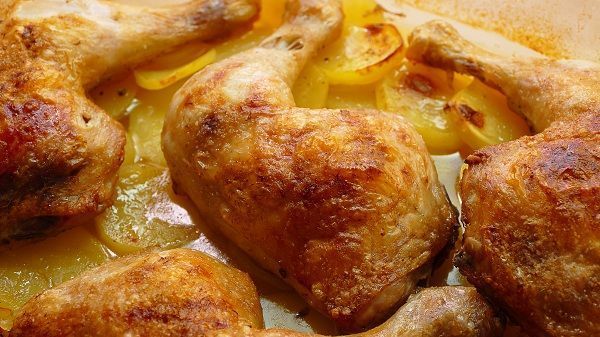 Muslos de pollo al horno - Muslos de pollo al horno