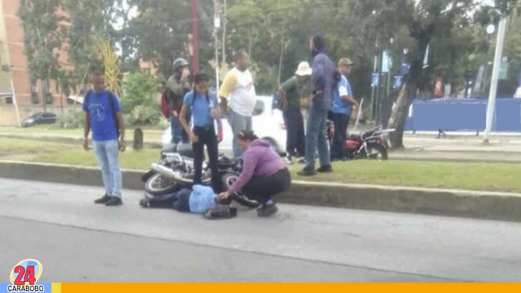 Atropellaron estudiante Av. Universidad de Naguanagua