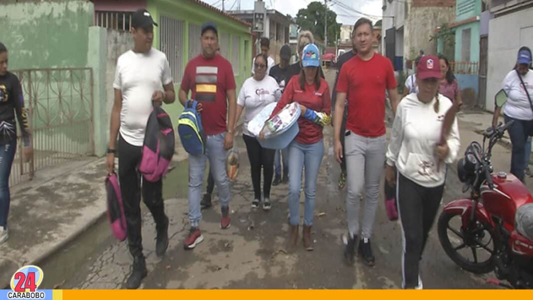 afectados por lluvias en Puerto Cabello