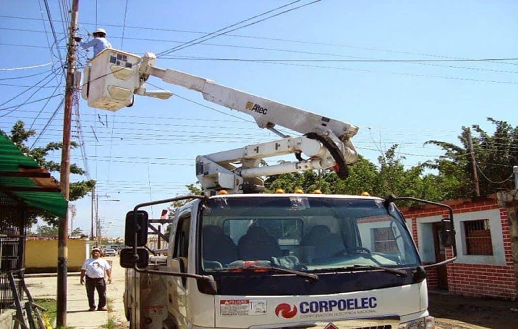Corpoelec suspenderá el servicio eléctrico en varias zonas de Valencia