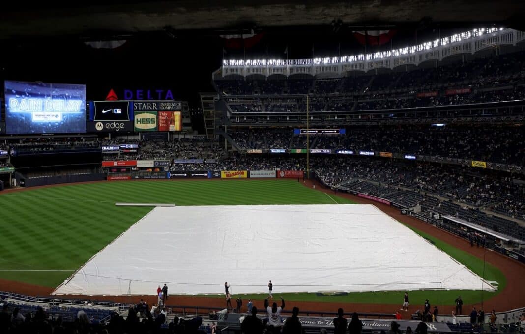 Suspendido quinto juego de la serie Yankees-Guardianes