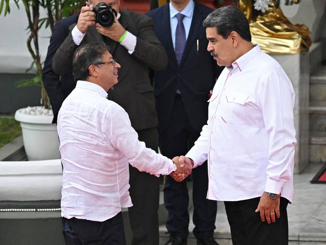 Encuentro entre Nicolás Maduro y Gustavo Petro