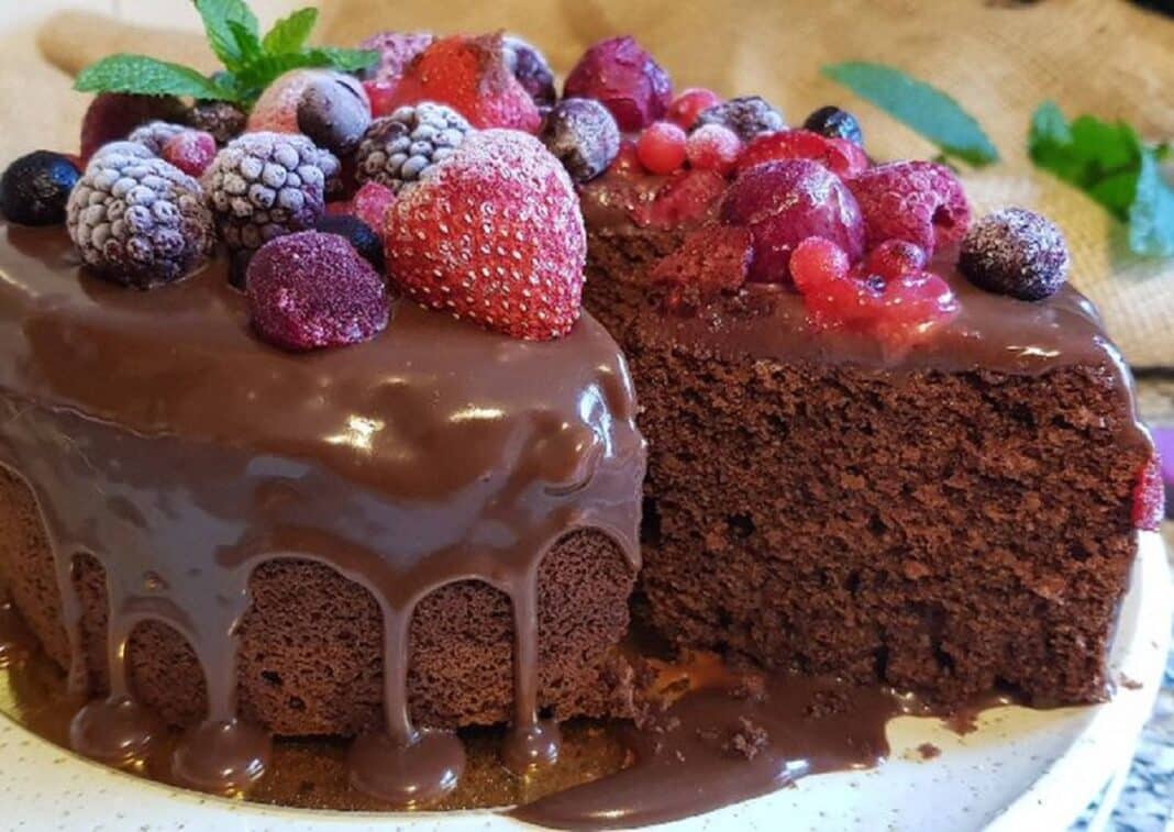 torta de chocolate sin harina