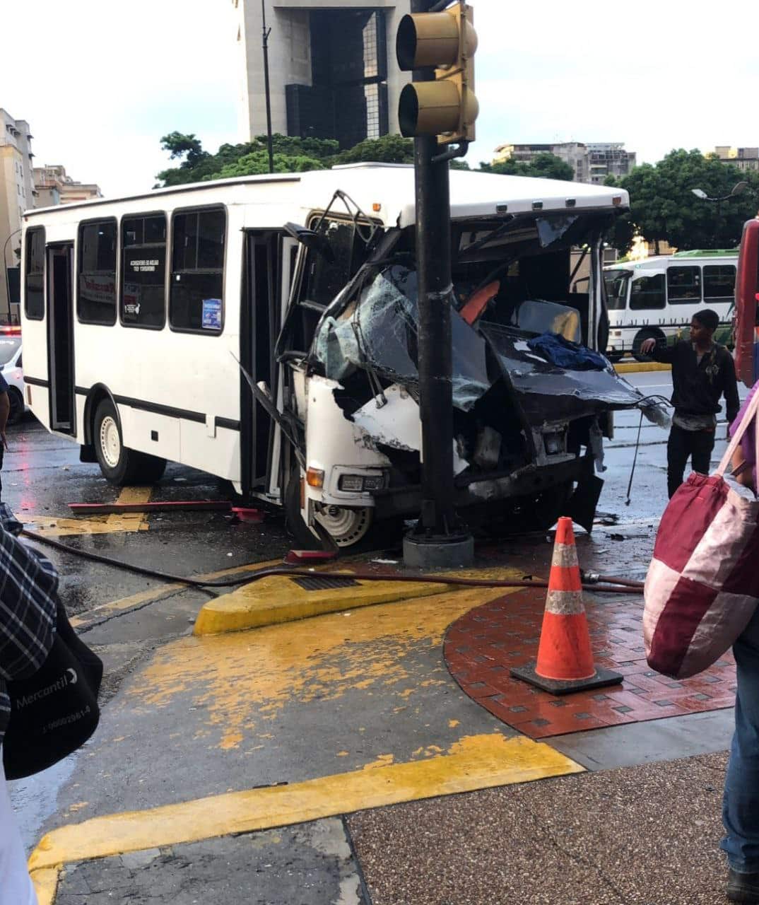 accidente de tránsito en Chacao - accidente de tránsito en Chacao