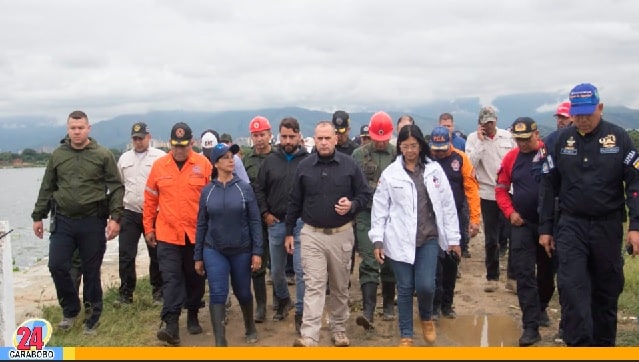 Autoridades de Aragua inspeccionaron el lago - Autoridades de Aragua inspeccionaron el lago