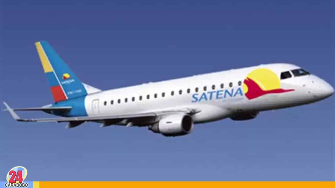aerolínea estatal colombiana Satena