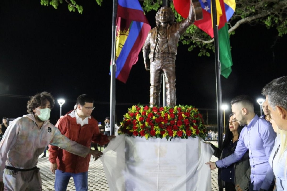 Alcalde Julio Fuenmayor inauguró Parque Alí Primera