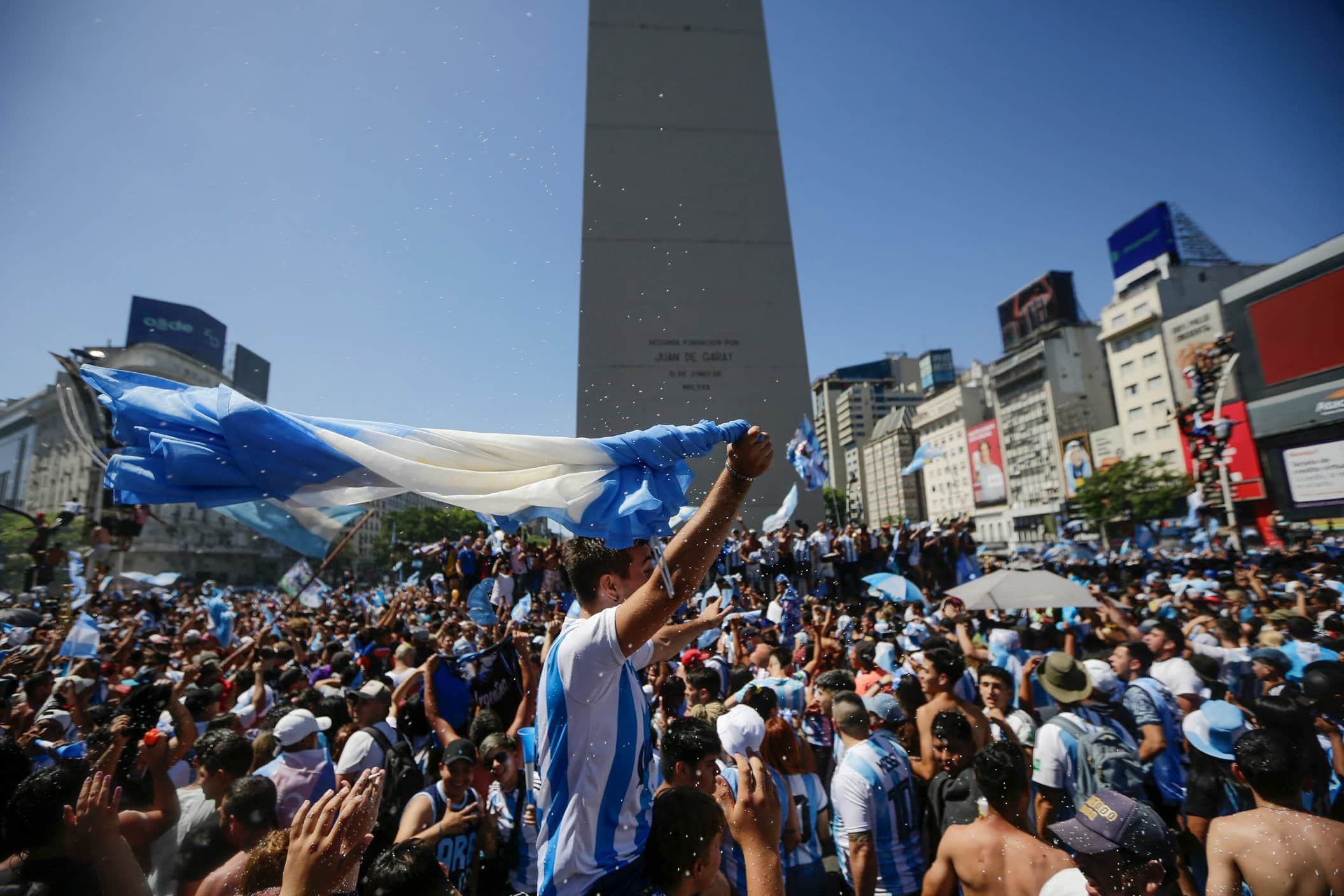argentinos celebraron campeonato argentina
