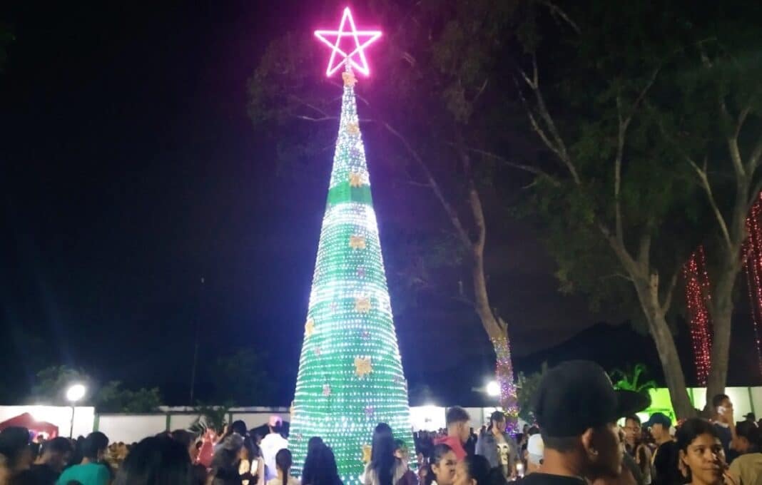 encendido de Navidad en Yagua