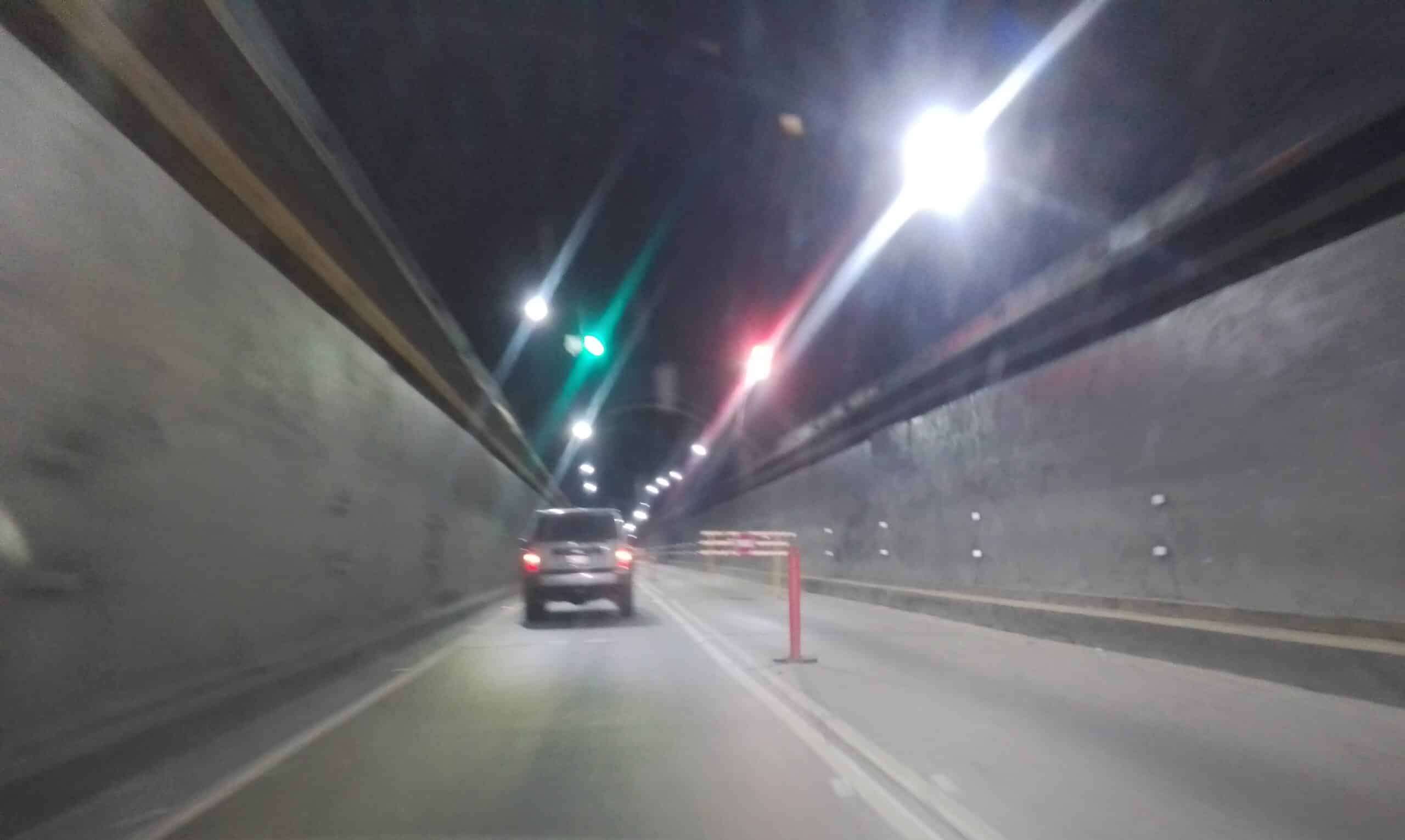 Túnel de La Cabrera sentido Caracas - Túnel de La Cabrera sentido Caracas