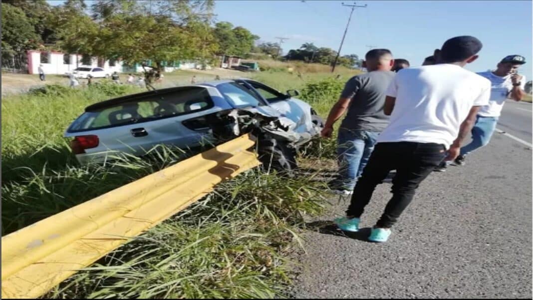 siniestro vial yaguara