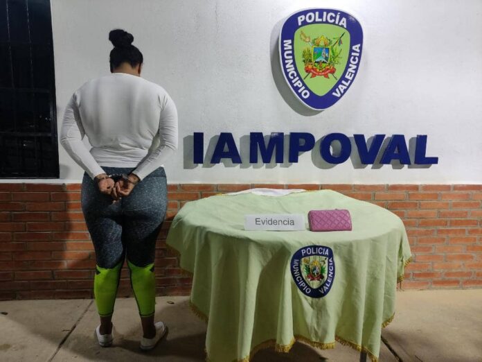 detenida mujer carterista lara