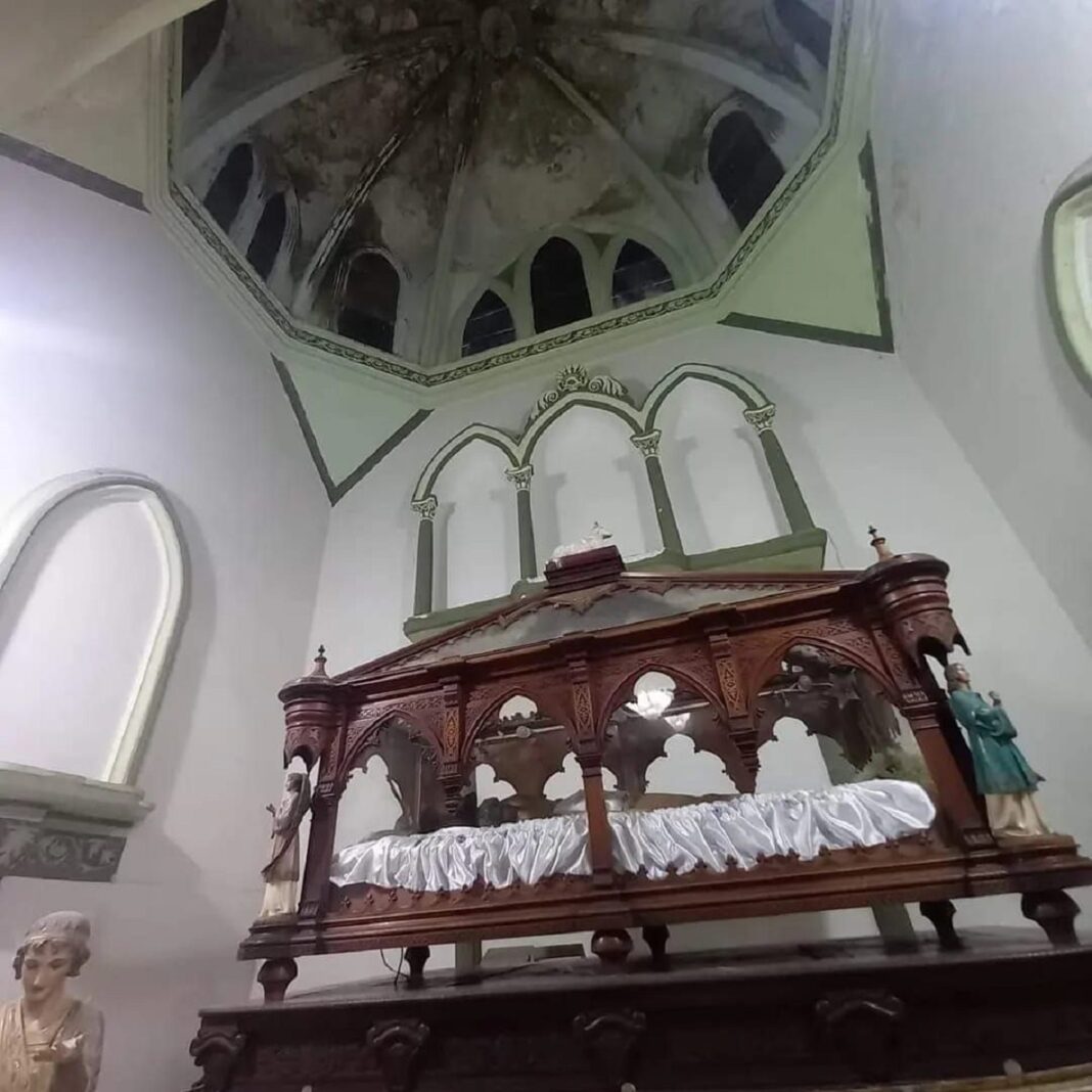 Feligreses techo Iglesia de San Blas