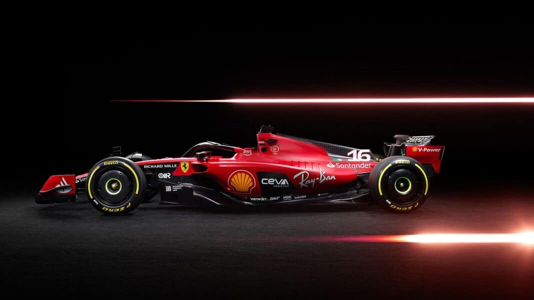 Ferrari monoplaza SF-23 Fórmula 1