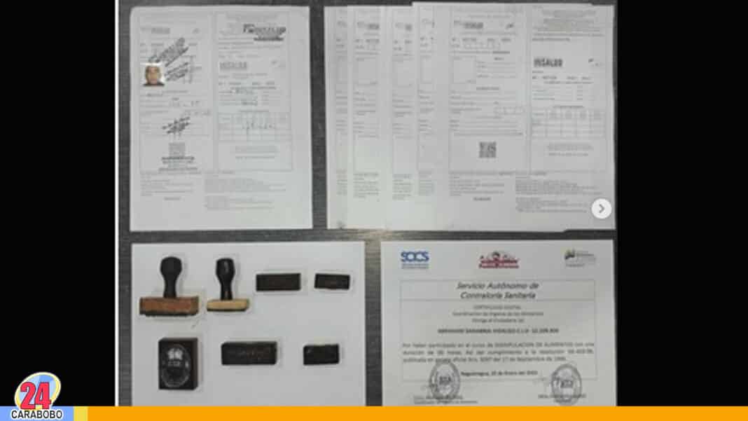 Detenidos falsificar certificados de salud Valencia
