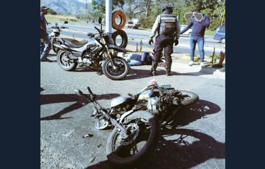 accidente motocicleta personas lesionadas