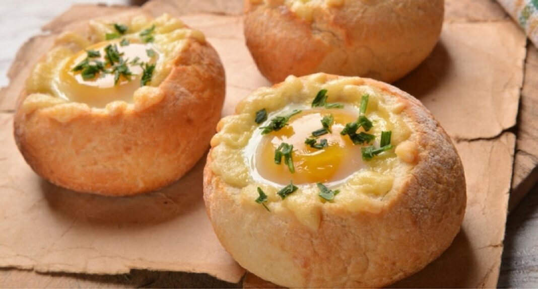 huevos en pan