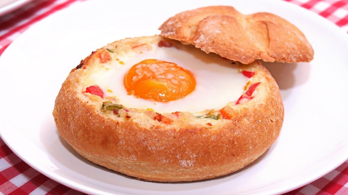 huevos en pan