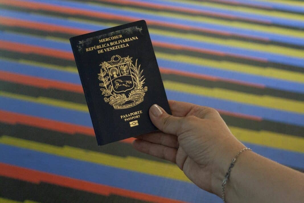 ingresar pasaporte venezolano